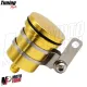 MF4845 Serbatoio Vaschetta Liquido Olio Freno Posteriore Oro Universale Moto