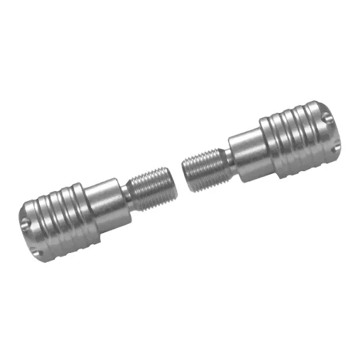 MF2480 Stabilizzatori Manubrio Manopole Silver Yamaha TMax 500 530 560 2001/2021