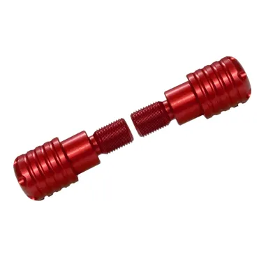 MF2479 Stabilizzatori Manubrio Manopole Rosso Yamaha TMax 500 530 560 2001/2021