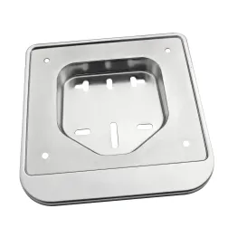 MF0218 PORTA TARGA CROMATO PLASTICA VESPA 50 SPECIAL R L N PK S XL PORTATARGA