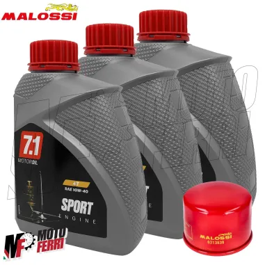 MF2600 Kit Tagliando Malossi Olio 10W40 + Filtro TMax 500 530 da 2001 a 2016