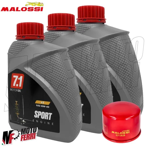 MF2600 Kit Tagliando Malossi Olio 10W40 + Filtro TMax 500 530 da 2001 a 2016