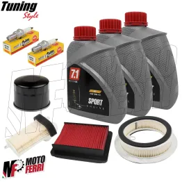 MF3011 Kit Tagliando TMax 500 2008 / 2011 Filtri Aria Olio Malossi Candele NGK 2