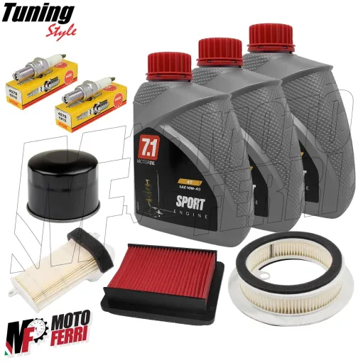 MF3011 Kit Tagliando TMax 500 2008 / 2011 Filtri Aria Olio Malossi Candele NGK