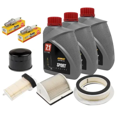 MF3011 Kit Tagliando TMax 500 2001 / 2007 Filtri Aria Olio Malossi Candele NGK