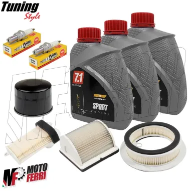 MF3011 Kit Tagliando TMax 500 2001 / 2007 Filtri Aria Olio Malossi Candele NGK