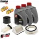 MF3011 Kit Tagliando TMax 500 2001 / 2007 Filtri Aria Olio Malossi Candele NGK