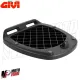 MF4869 Piastra Supporto per Bauletto Monolock Givi con Copripiastra Nero