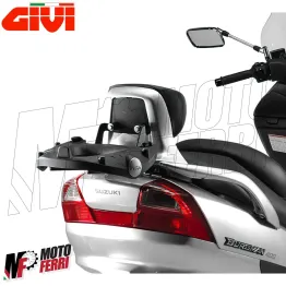 MF4870 - Staffe + Piastra per Bauletto Givi Suzuki Burgman 250 400 mod 2003/2006 2