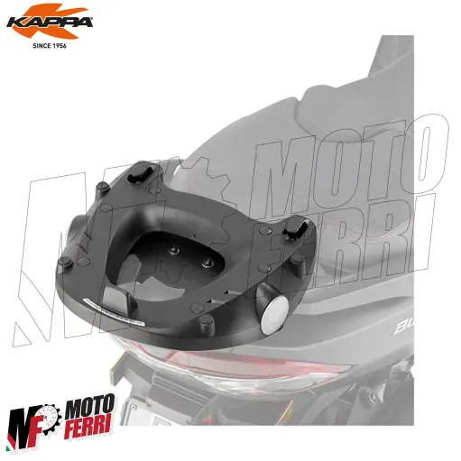 MF4872 - Staffe + Piastra per Bauletto Kappa Suzuki Burgman 650 dal 2003 al 2012