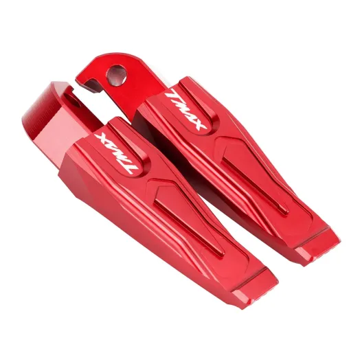 MF3417 Pedane Poggiapiedi Pedalini Rosso TMAX 500 530 560 dal 2001 al 2025