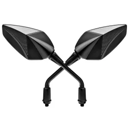 MF4500 Specchietti FAR Nero/Carbon Look Omologati per Honda SH 125 150 300 350