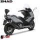 MF4893 Kit Schienale Schienalino Poggiaschiena SHAD Kymco AK550 mod 2017 / 2024