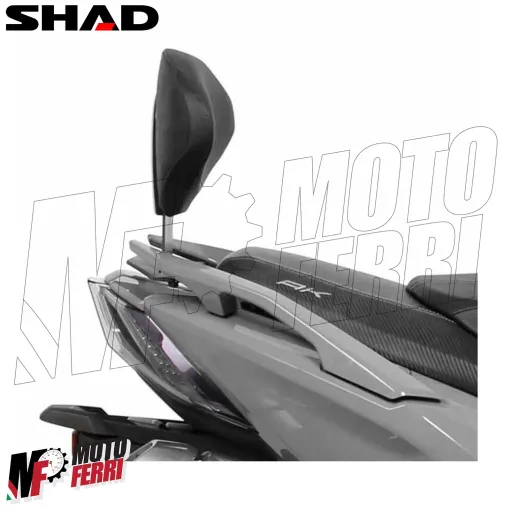 MF4893 Kit Schienale Schienalino Poggiaschiena SHAD Kymco AK550 mod 2017 / 2024