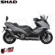 MF4893 Kit Schienale Schienalino Poggiaschiena SHAD Kymco AK550 mod 2017 / 2024