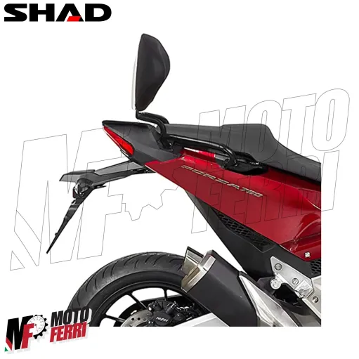 MF4894 Kit Schienalino Poggiaschiena SHAD Honda X-ADV Forza 750 mod 2021 - 2025