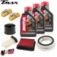 Kit Tagliando TMax 530 2012 / 2016 Filtri Aria Olio Motul 7100 10W40 Candele NGK