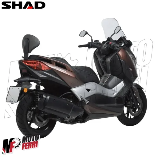 MF4895 - Kit Schienalino Poggiaschiena SHAD Yamaha XMax 125 300 400 2017/2024