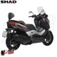MF4895 - Kit Schienalino Poggiaschiena SHAD Yamaha XMax 125 300 400 2017/2024