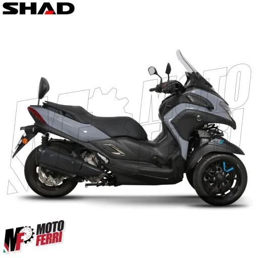 MF4895 - Kit Schienalino Poggiaschiena SHAD Yamaha XMax 125 300 400 2017/2024