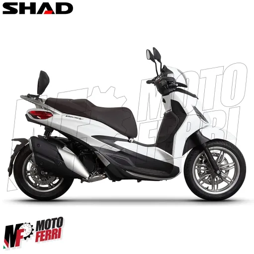 MF4896 Kit Schienalino Poggiaschiena SHAD Piaggio Beverly 300 400 HPE 2021/2024