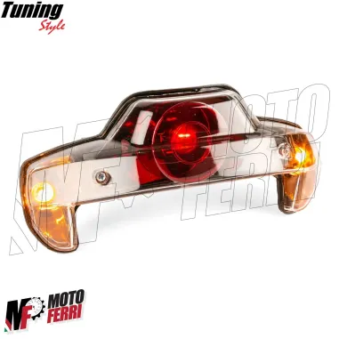 MF2210 Faro Stop Fanale Posteriore Frecce Lexus Black MBK Booster 1999 - 2003