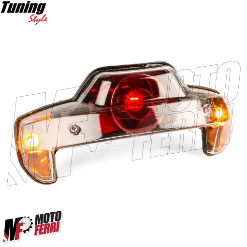 MF2210 Faro Stop Fanale Posteriore Frecce Lexus Black MBK Booster 1999 - 2003