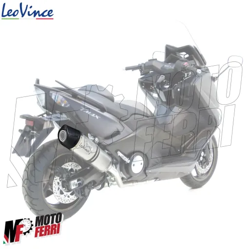 MF3622 - Fondello Carbonio Marmitta LeoVince LV One TMax 500 530 560 (2008-2024)