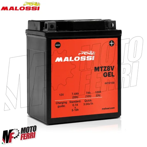 MF4900 Batteria Gel Malossi YTZ8V per Honda SH / Forza 125cc - PCX 150 cc