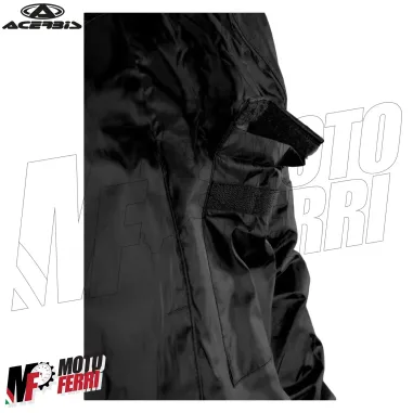MF4905 Tuta Antipioggia Impermeabile Acerbis Giacca + Pantalone Moto Scooter