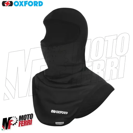 MF4907 - Sottocasco Balaclava Oxford Termico in Pile Anti Vento per Moto Scooter