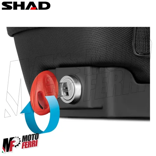 MF4912 - Borsa da Serbatoio Moto Shad 3Lt per MV Agusta Brutale 750 / 910 / 1078