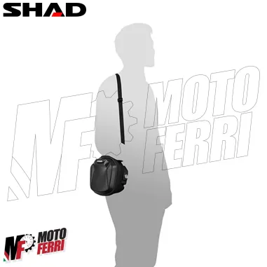 MF4914 - Borsa Serbatoio Moto Shad 3Lt per Kawasaki Z1000SX - Versys 650 / 1000