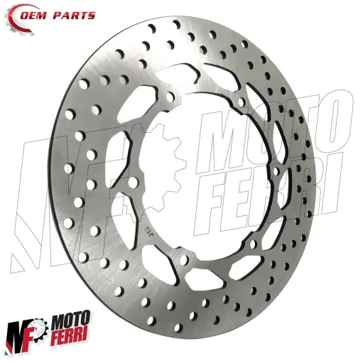 MF4916 Disco Freno Posteriore + Pastiglie Malossi Synt Yamaha TMax 500 2001/2003