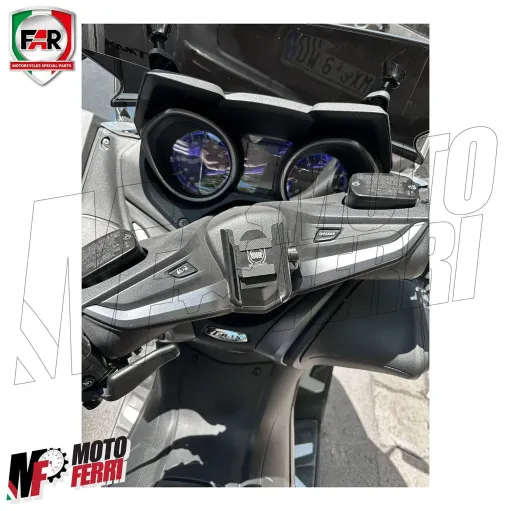 MF1965 Supporto Porta Smartphone FAR USB per TMax 530 560 dal 2012 al 2021