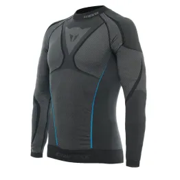 MF3725 - Maglia Tecnica Intima Estiva Traspirante Dainese Dry LS Nero/Blu Unisex