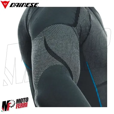 MF3725 - Maglia Tecnica Intima Estiva Traspirante Dainese Dry LS Nero/Blu Unisex