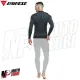MF3725 - Maglia Tecnica Intima Estiva Traspirante Dainese Dry LS Nero/Blu Unisex