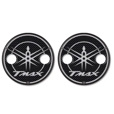 MF4935 - Kit 2 Adesivo Cover Protezione per Carter Yamaha TMax 500 530 2001/2016