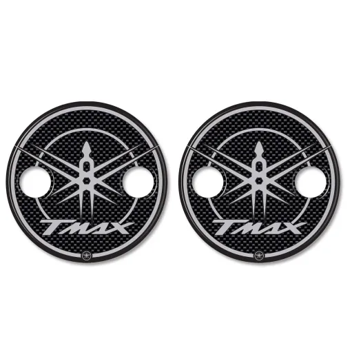 MF4935 - Kit 2 Adesivo Cover Protezione per Carter Yamaha TMax 500 530 2001/2016