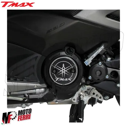 MF4935 - Kit 2 Adesivo Cover Protezione per Carter Yamaha TMax 500 530 2001/2016