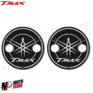 MF4935 - Kit 2 Adesivo Cover Protezione per Carter Yamaha TMax 500 530 2001/2016