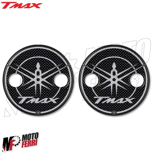 MF4935 - Kit 2 Adesivo Cover Protezione per Carter Yamaha TMax 500 530 2001/2016