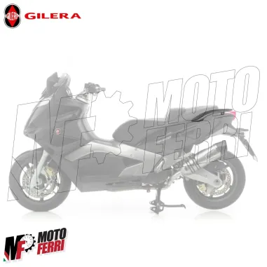 MF4943 - Maniglia Passeggero Sinistra Grigio Scuro Originale Gilera GP800 06/13