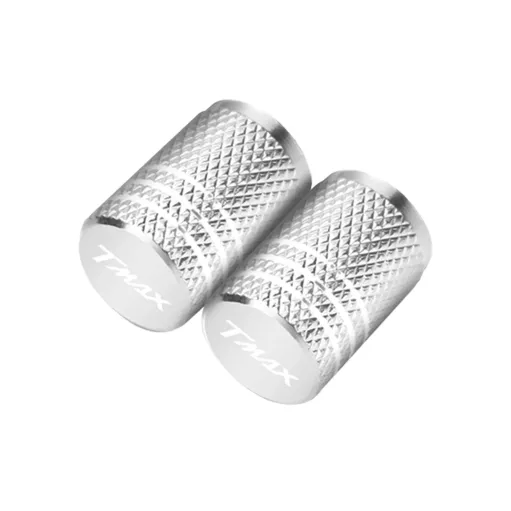 MF4950 Tappi Coprivalvola Valvola Penumatico CNC Argento Yamaha TMax 500 530 560