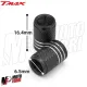 MF4950 Tappi Coprivalvola Valvola Penumatico CNC Argento Yamaha TMax 500 530 560