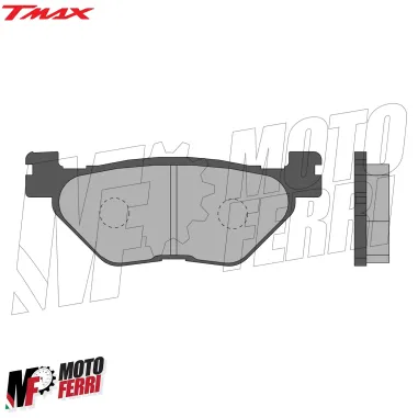 Pastiglie Pasticche Freno Organiche Posteriori Yamaha TMax 500 dal 2001 al 2003