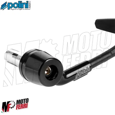 MF4955 Paraleva Polini Protezione Leva Freno Nero Universale Scooter Aerox F12