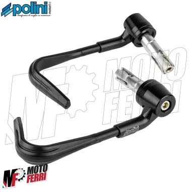 MF4955 Paraleva Polini Protezione Leva Freno Nero Universale Scooter Aerox F12