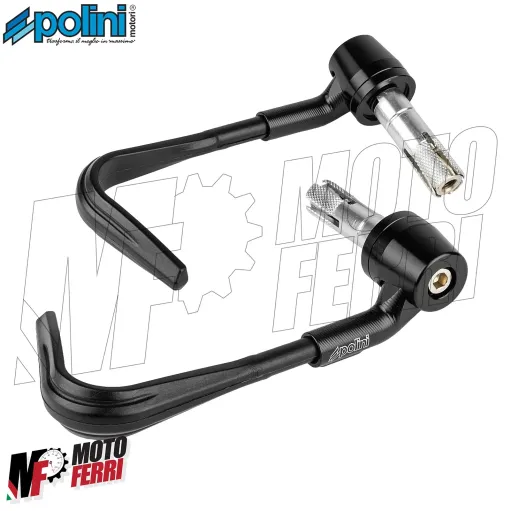MF4955 Paraleva Polini Protezione Leva Freno Nero Universale Scooter Aerox F12